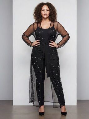 Ups And Downs Mesh Robe